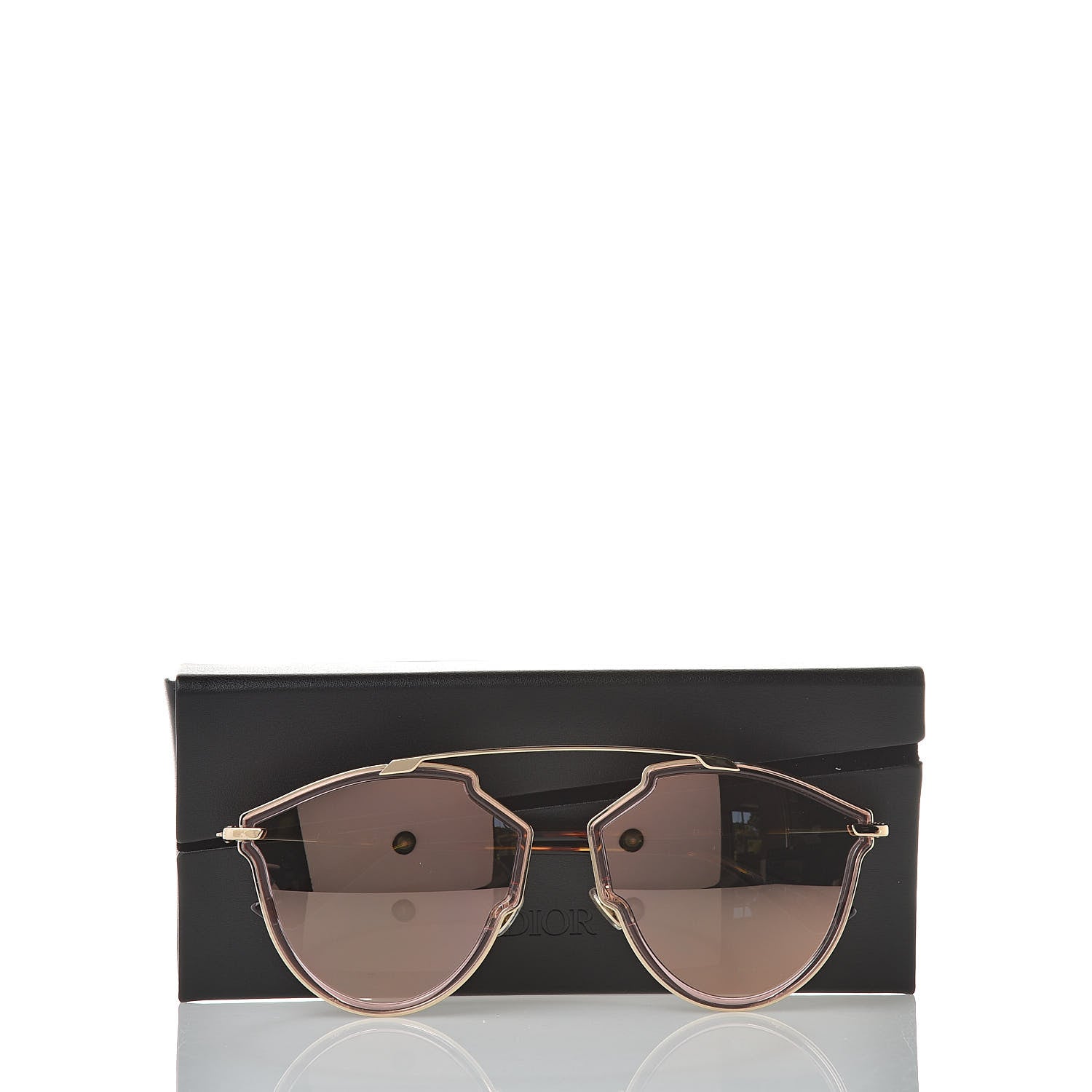 Christian Dior Mirrored So Real Rise Sunglasses Pink Gold 7 of 7
