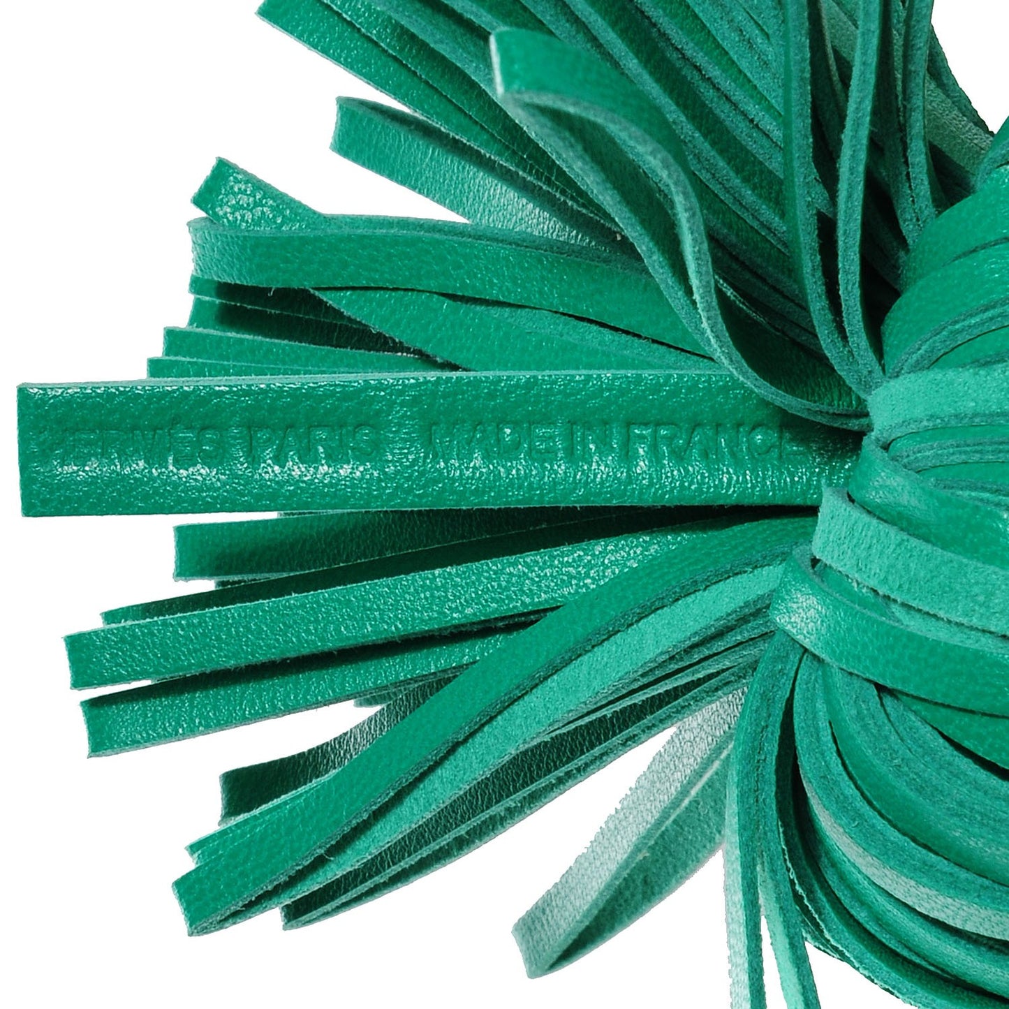 Lambskin Carmen Tassel Key Holder Menthe