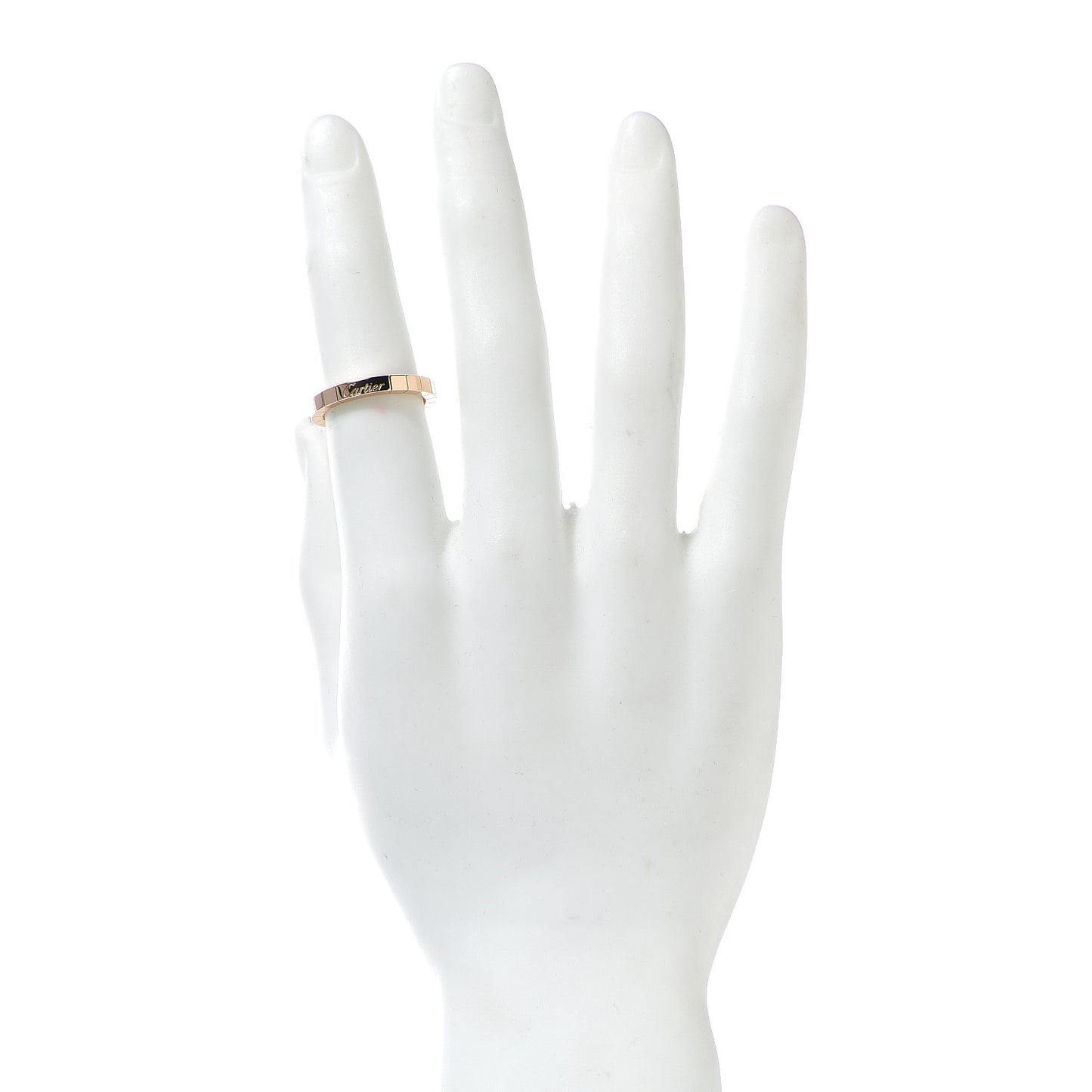 18K Pink Gold 3mm Lanieres Ring 59 8.75