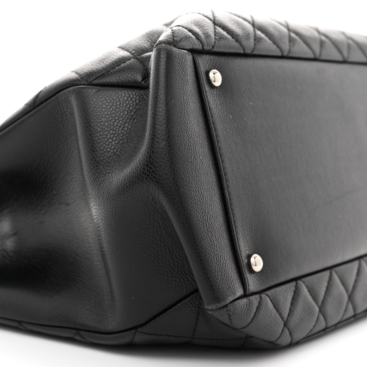 Caviar Quilted XL Grand Shopping Tote GST Black