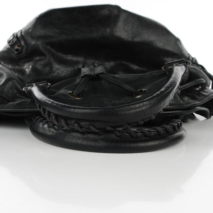 Balenciaga Agneau Classic Hardware Pompon Black 9 of 9