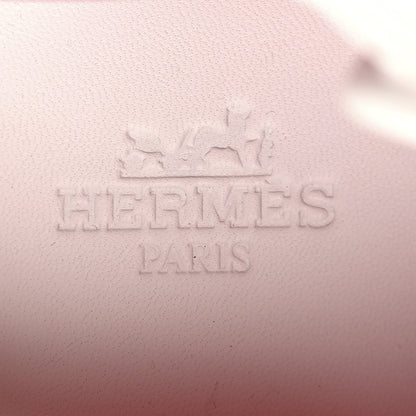 Hermes Mesh Calfskin Womens Giga Sneakers 37 Rose Du Desert White 9 of 10