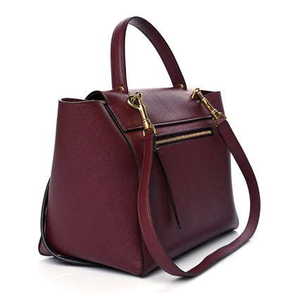 Celine Grained Calfskin Mini Belt Bag Plum 2 of 9