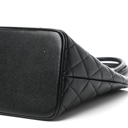 Chanel Caviar Quilted Medallion Tote Black 9 of 10
