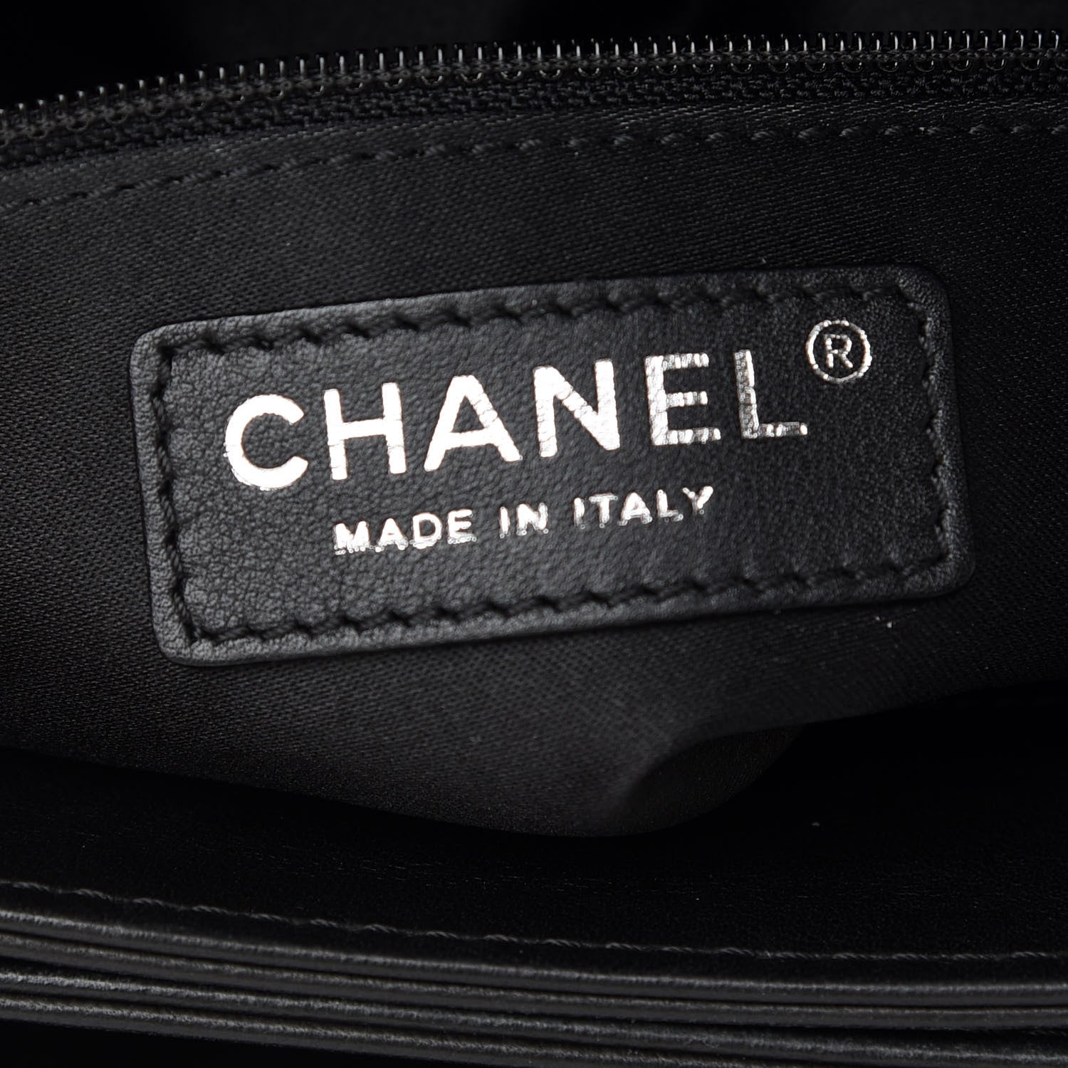 Chanel Lambskin Quilted Jumbo 3 Flap Black 7 of 9