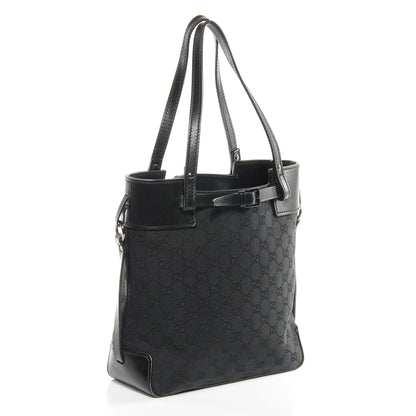 Gucci Monogram Small Bucket Tote Black 3 of 7