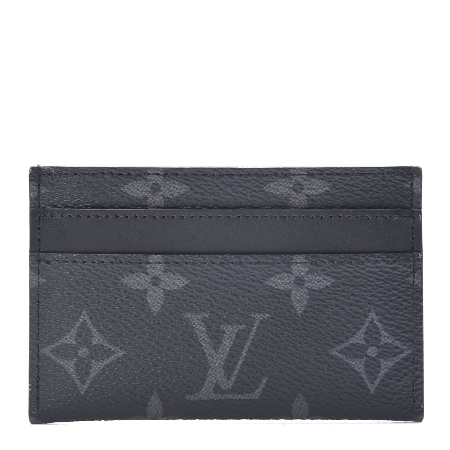 Louis Vuitton Monogram Eclipse Porte-Cartes Double Card Holder 1 of 8