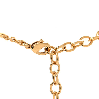 Louis Vuitton Essential V Necklace Gold 4 of 6