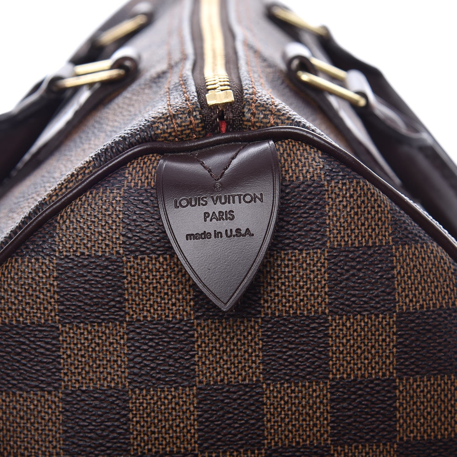 Louis Vuitton Damier Ebene Speedy 30 6 of 14