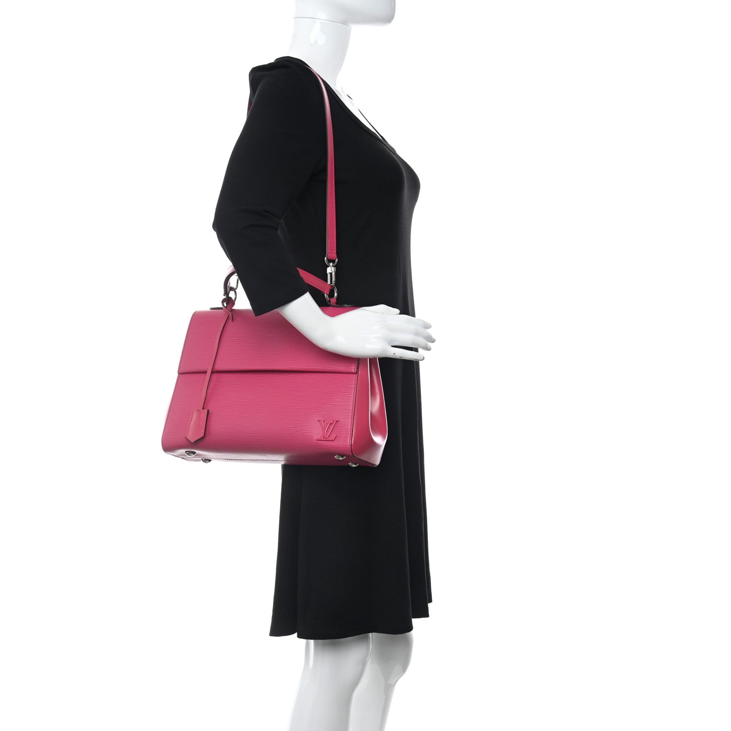 Louis Vuitton Epi Cluny MM Hot Pink 2 of 15