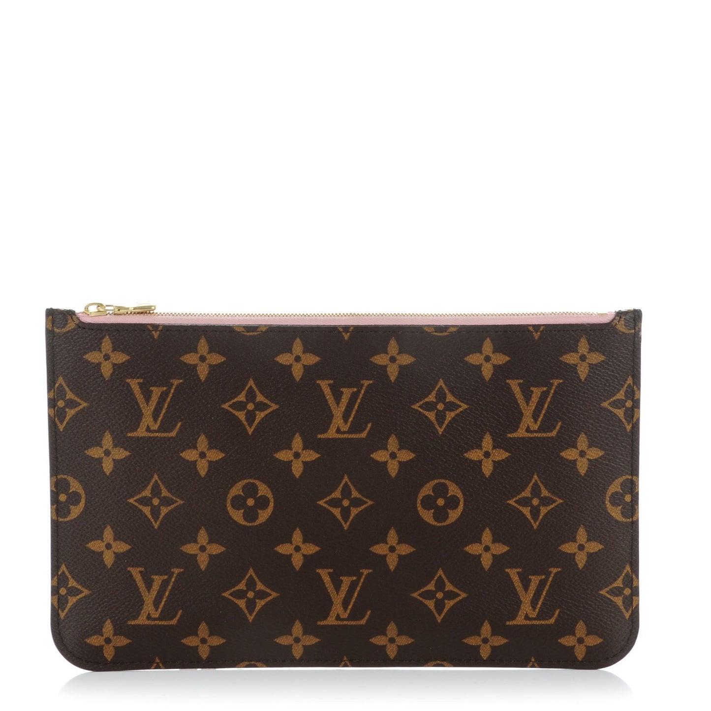 Monogram Neverfull MM GM Pochette Rose Ballerine