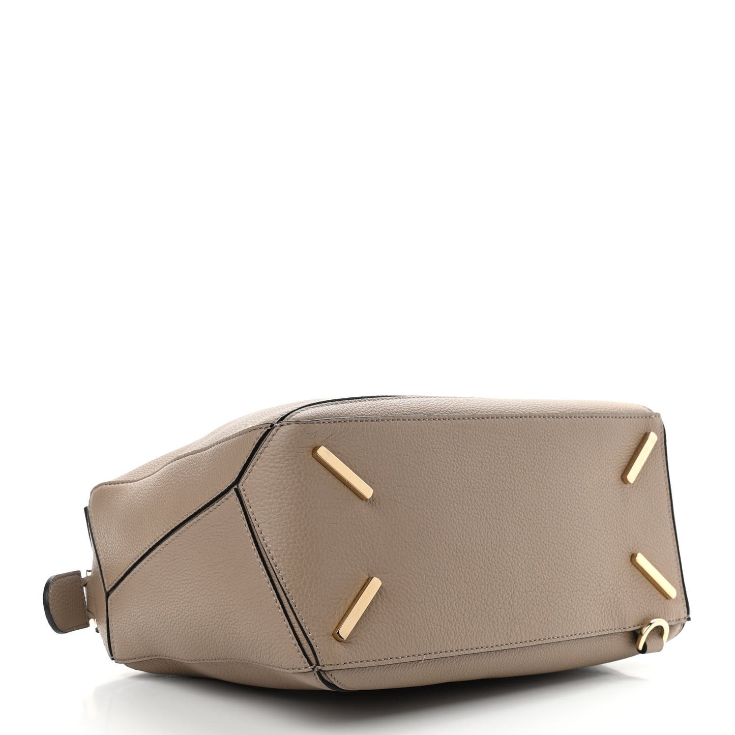 Calfskin Medium Puzzle Bag Sand Mink