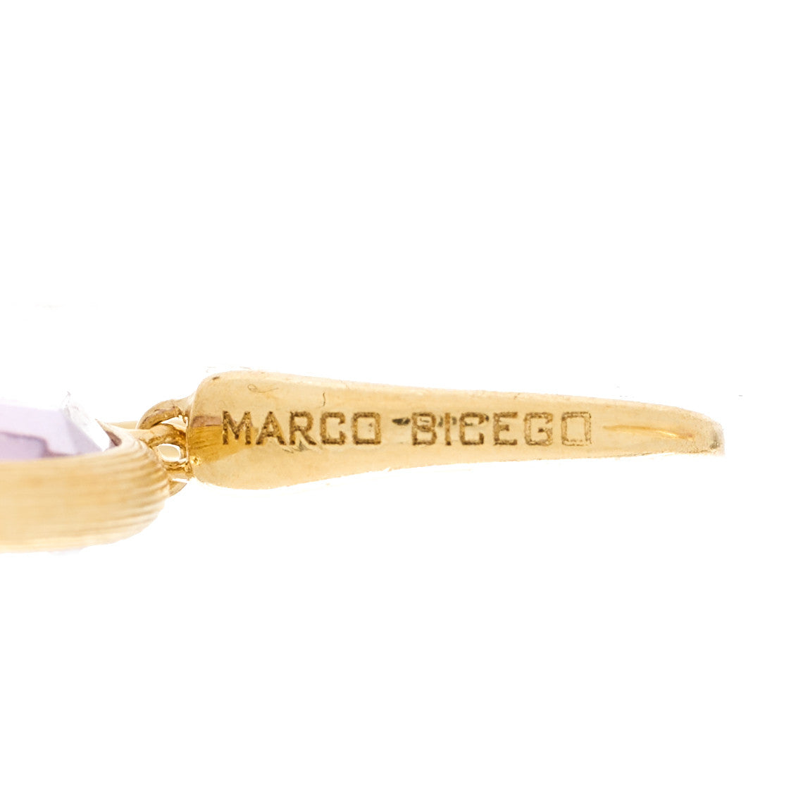 Marco Bicego 18K Yellow Gold Multi Gemstone Jaipur Color Two Strand Earrings 3 of 3