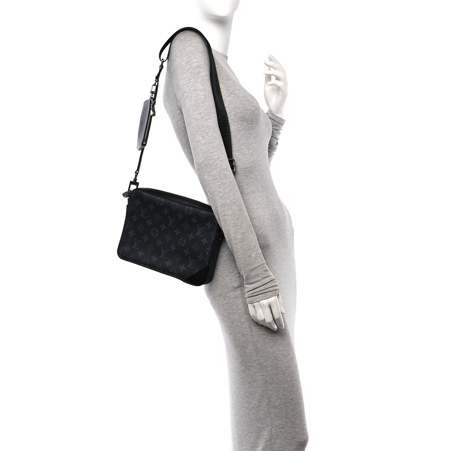 Reverse Monogram Eclipse Trio Messenger Large Pochette