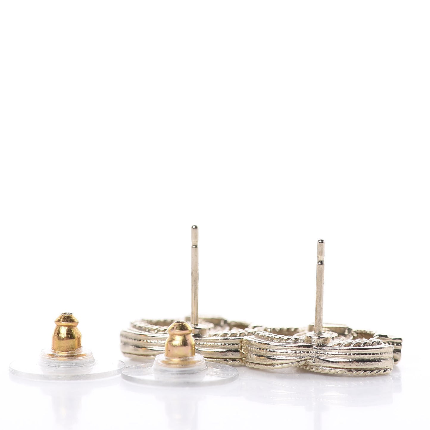 Pearl CC Earrings Gold