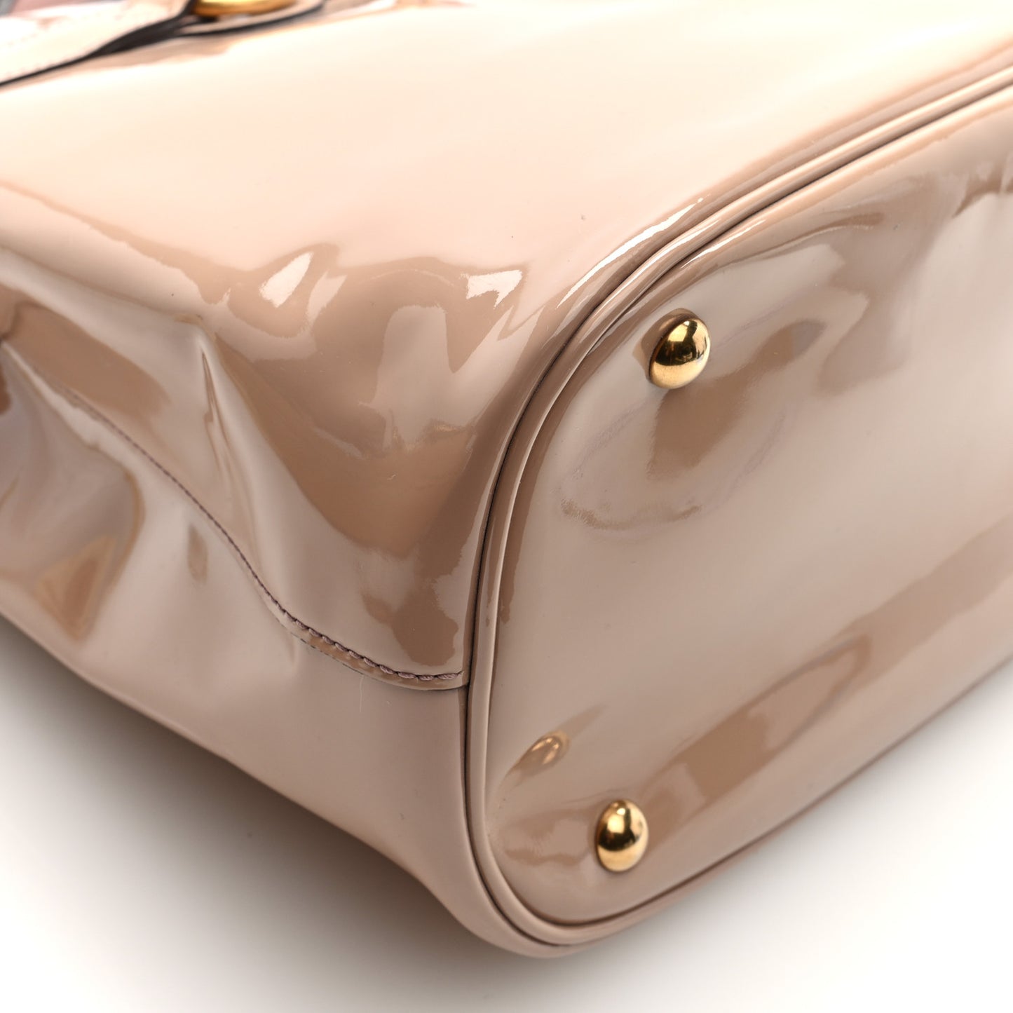 Patent Medium Bright Bit Top Handle Tote Dark Cipria
