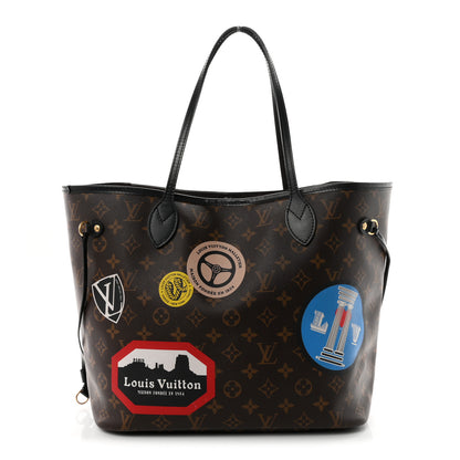 Louis Vuitton Monogram World Tour Neverfull MM 1 of 10