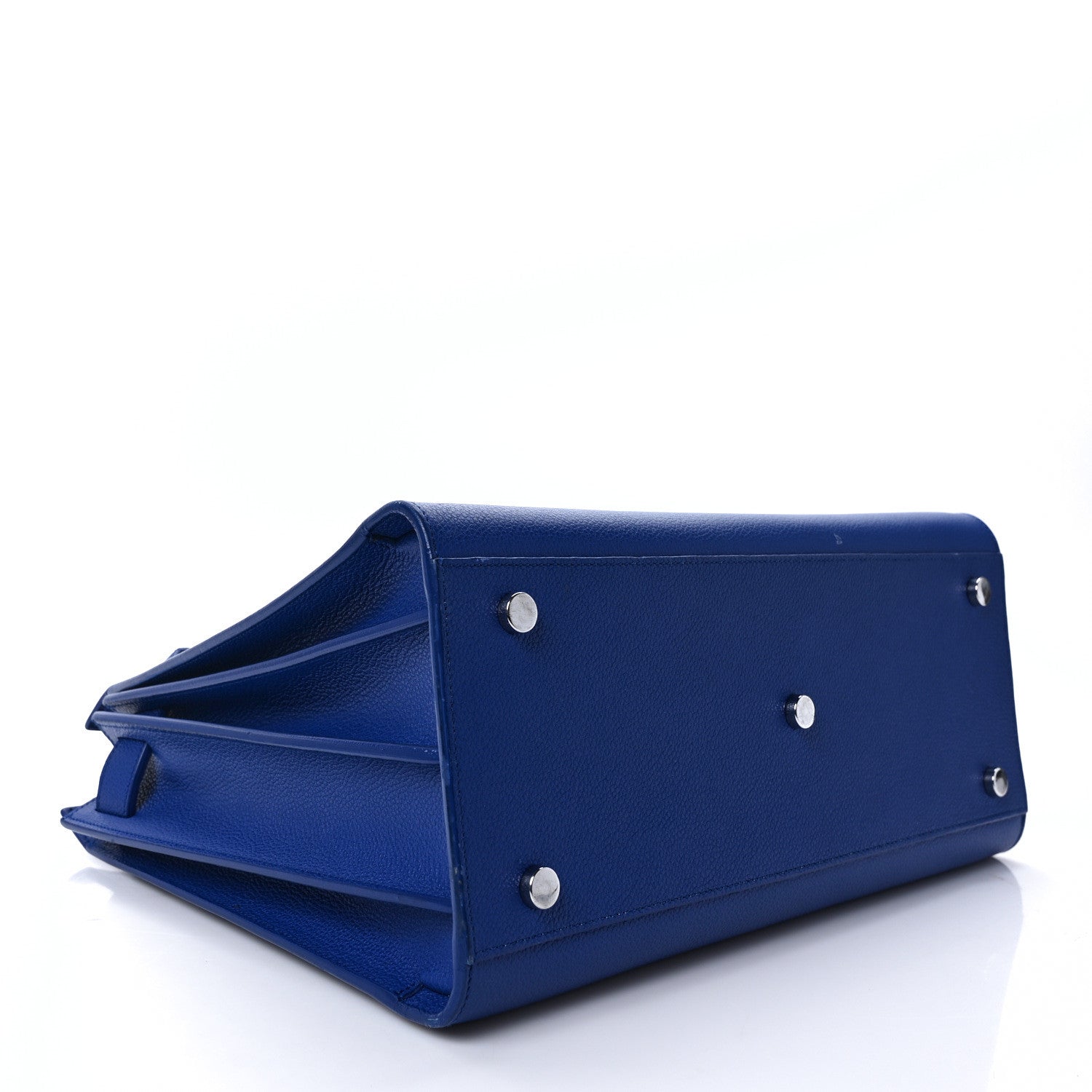 Saint Laurent Grained Calfskin Small Sac De Jour Outremer 4 of 11