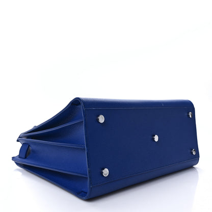 Saint Laurent Grained Calfskin Small Sac De Jour Outremer 4 of 11