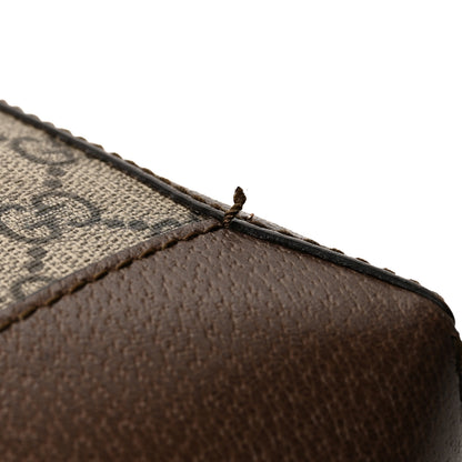 Gucci GG Supreme Monogram Web Ophidia Tote Brown 15 of 15