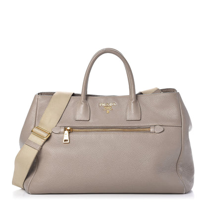 Prada Vitello Daino Tote Argilla 1 of 12