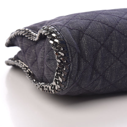 Stella McCartney Denim Quilted Small Falabella Tote 5 of 14