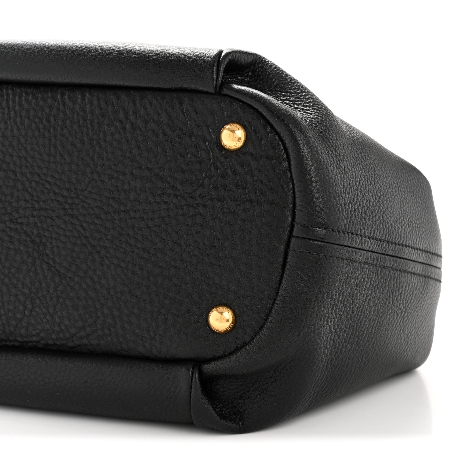 Prada Vitello Daino Shoulder Bag Black 11 of 14