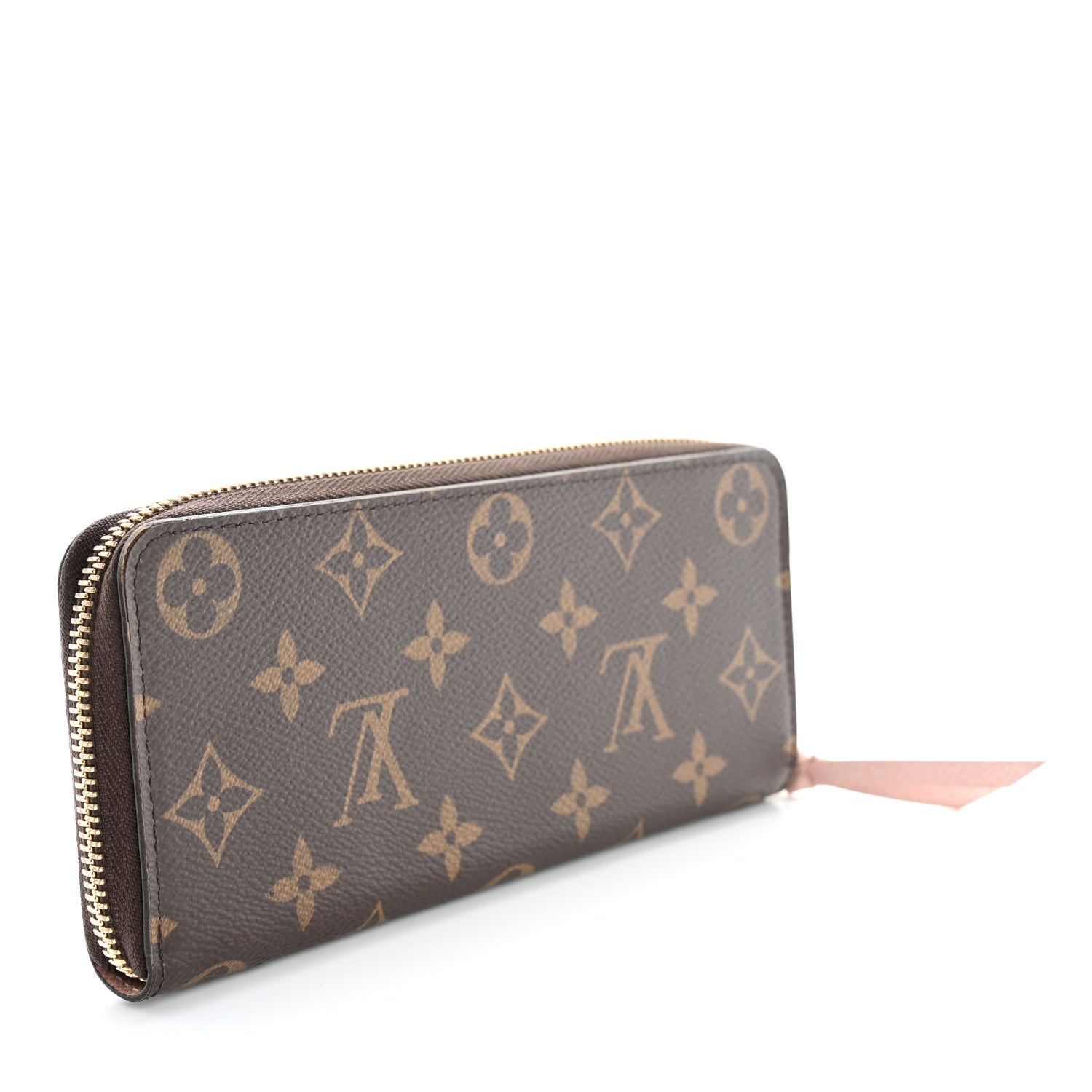 Louis Vuitton Monogram Clemence Wallet Rose Ballerine 3 of 10