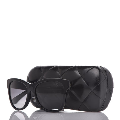 Chanel Polarized Square CC Sunglasses 5380 Black 8 of 9