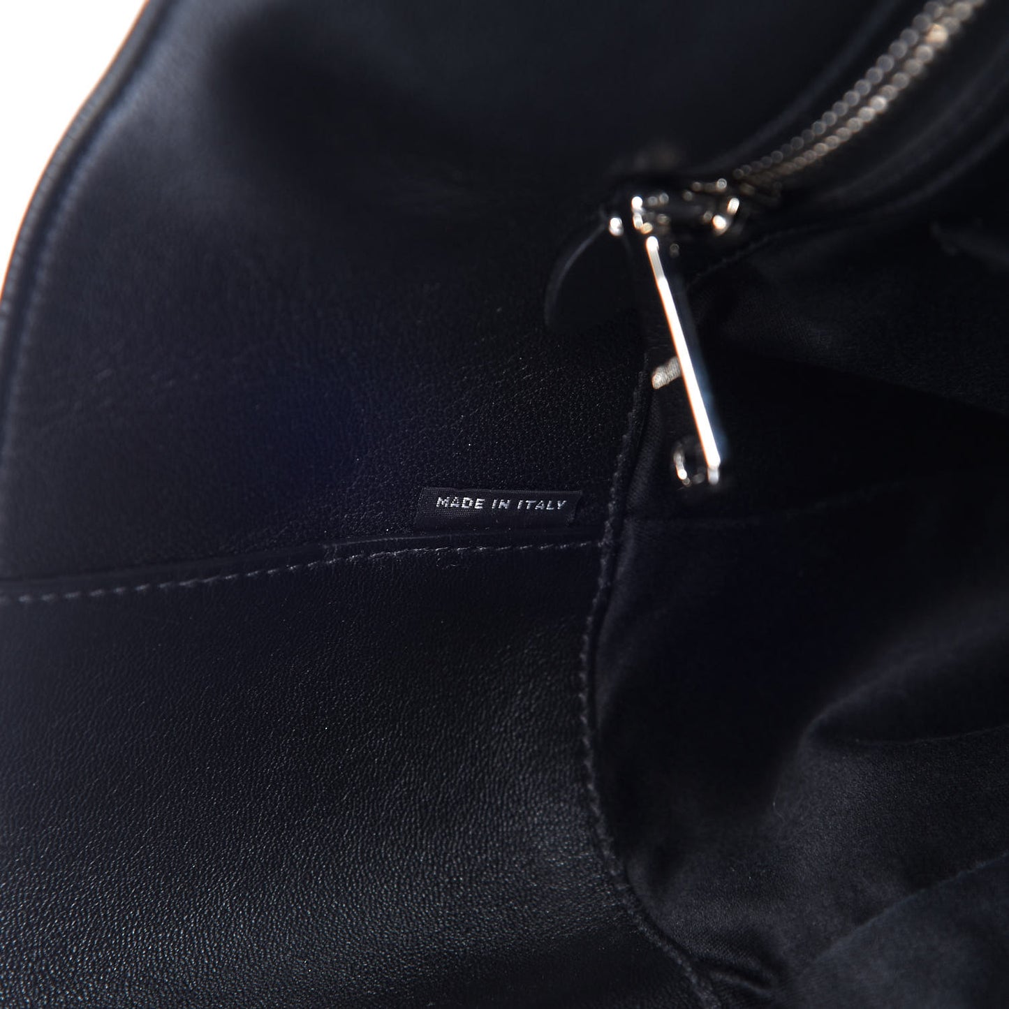 Soft Calf Studded Shopping Tote Black