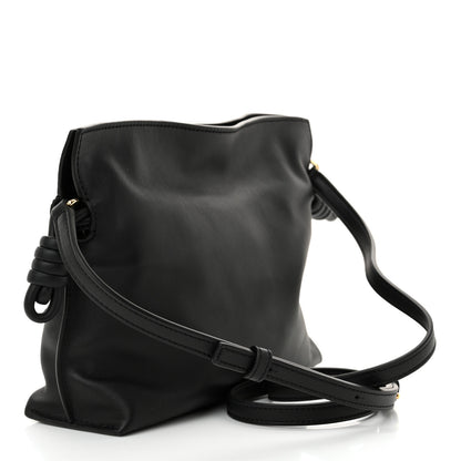 Loewe Calfskin Mini Flamenco Knot Clutch Black 3 of 10