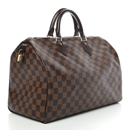 Louis Vuitton Damier Ebene Speedy 35 3 of 11