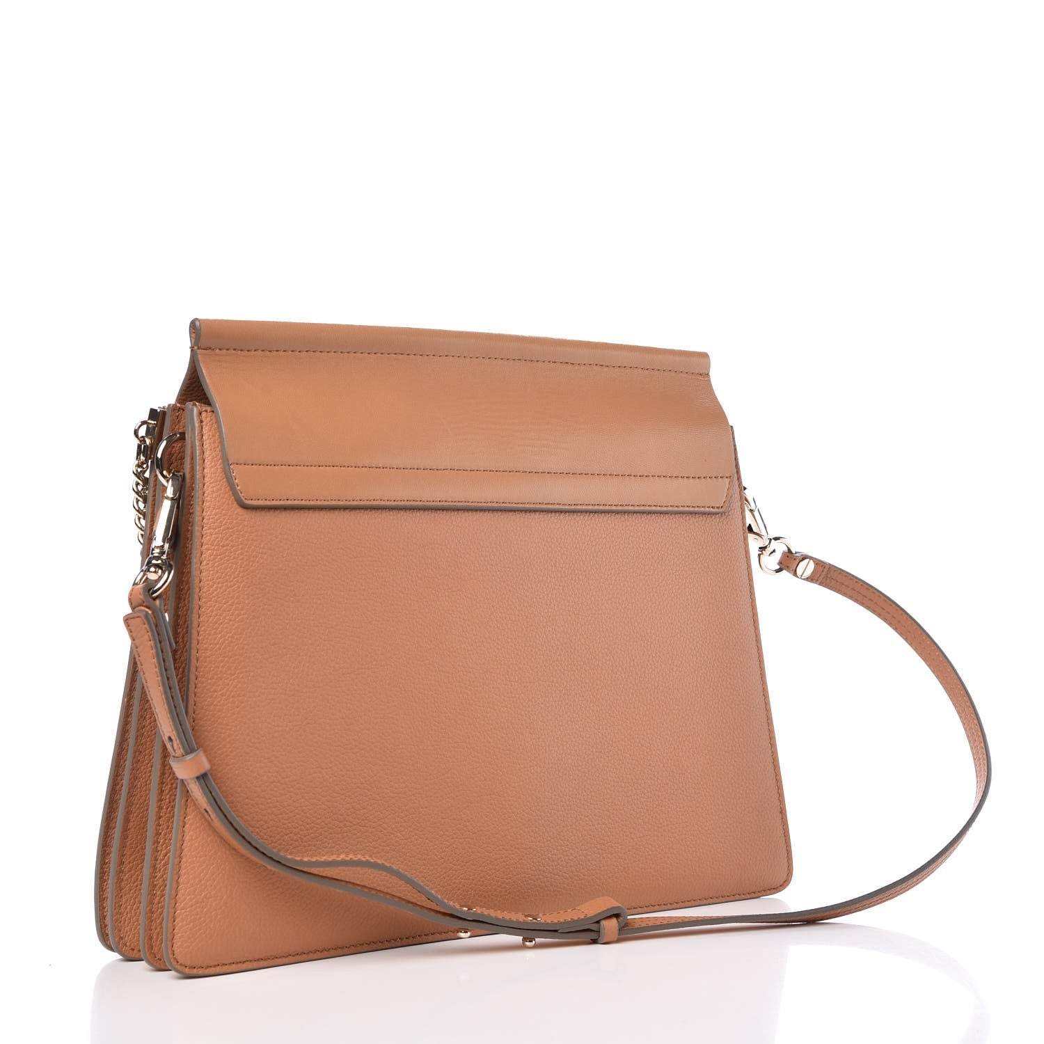Chloe Calfskin Medium Faye Shoulder Bag Desert Beige 3 of 7