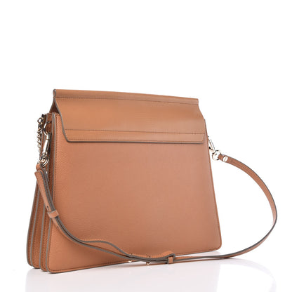 Chloe Calfskin Medium Faye Shoulder Bag Desert Beige 3 of 7
