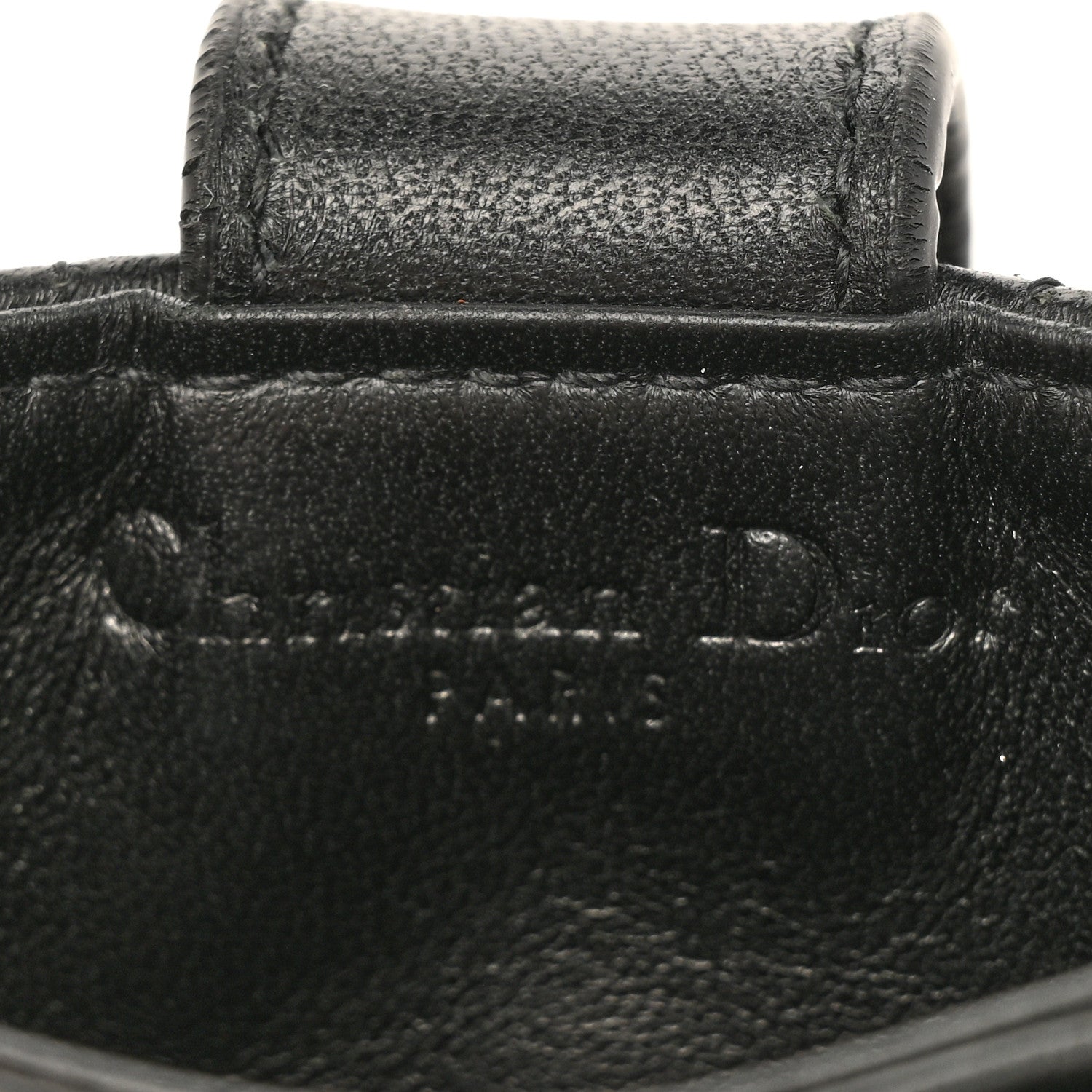 Christian Dior Lambskin Cannage Lady Dior 5-Gusset Card Holder Black 10 of 18