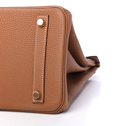 Hermes Togo Birkin 30 Gold 9 of 10