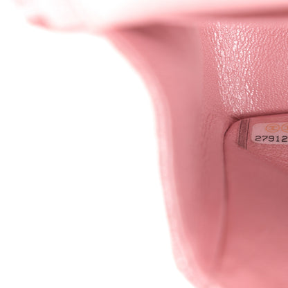 Chanel Iridescent Caviar Quilted Small Double Flap Pink 7 of 11