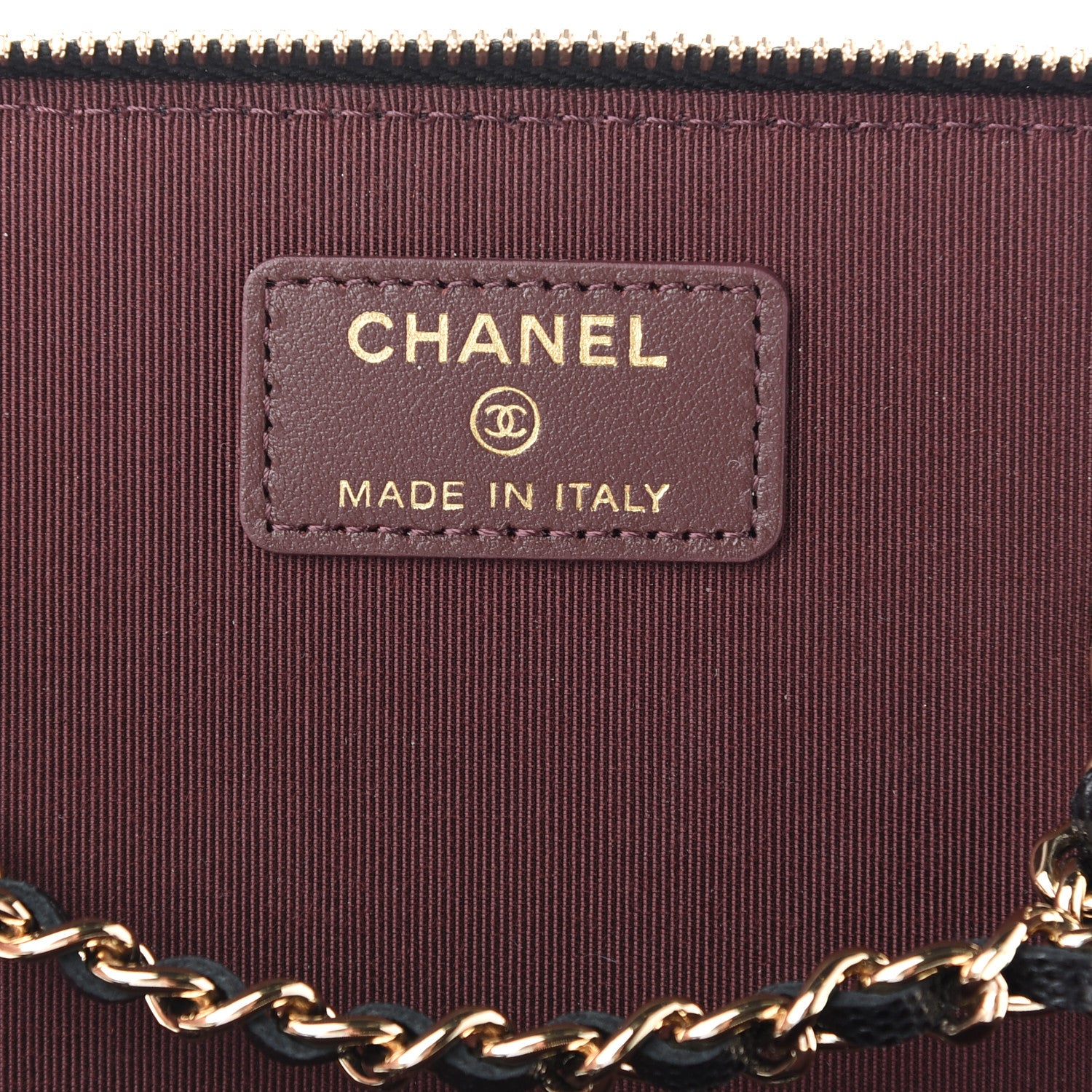 Chanel Caviar Quilted Small Vanity Case With Chain Black 6 of 9