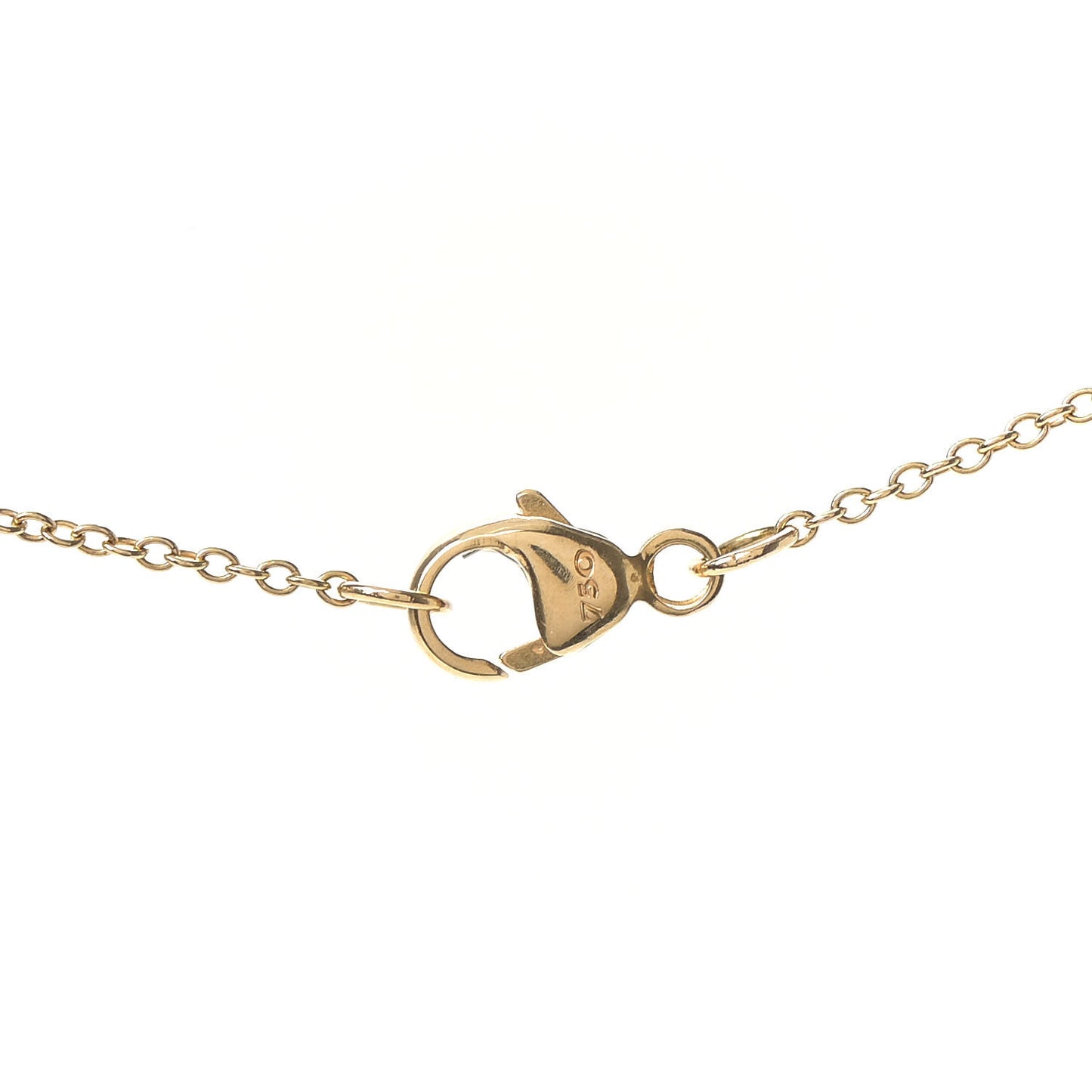 18K Yellow Gold Diamond Cable Collectibles Cross Necklace