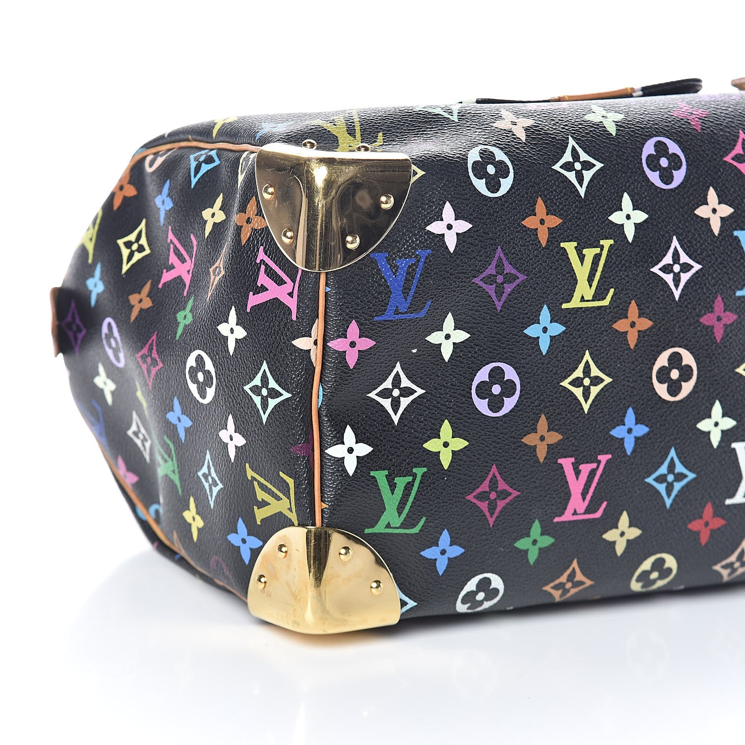 Louis Vuitton Monogram Multicolor Speedy 30 Black 9 of 13