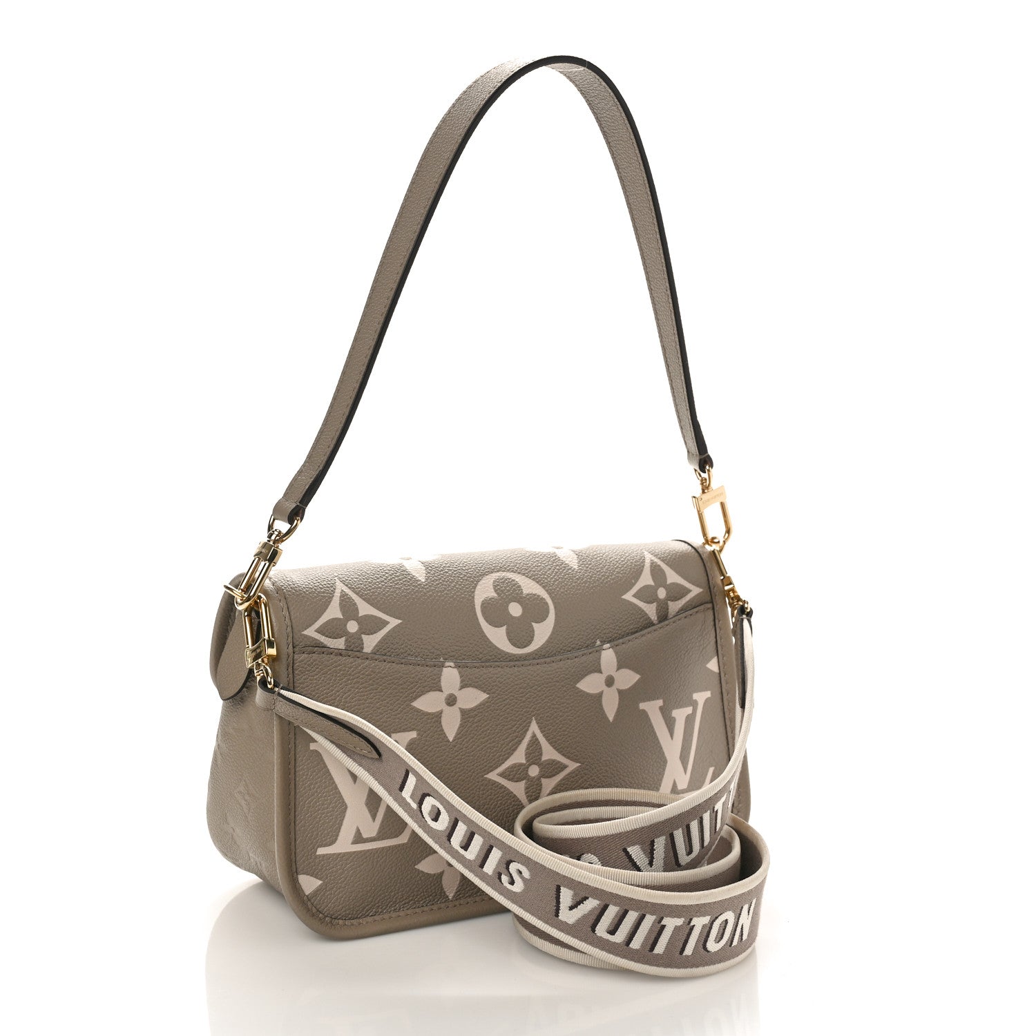 Louis Vuitton Empreinte Monogram Giant Diane Tourterelle Creme 2 of 9