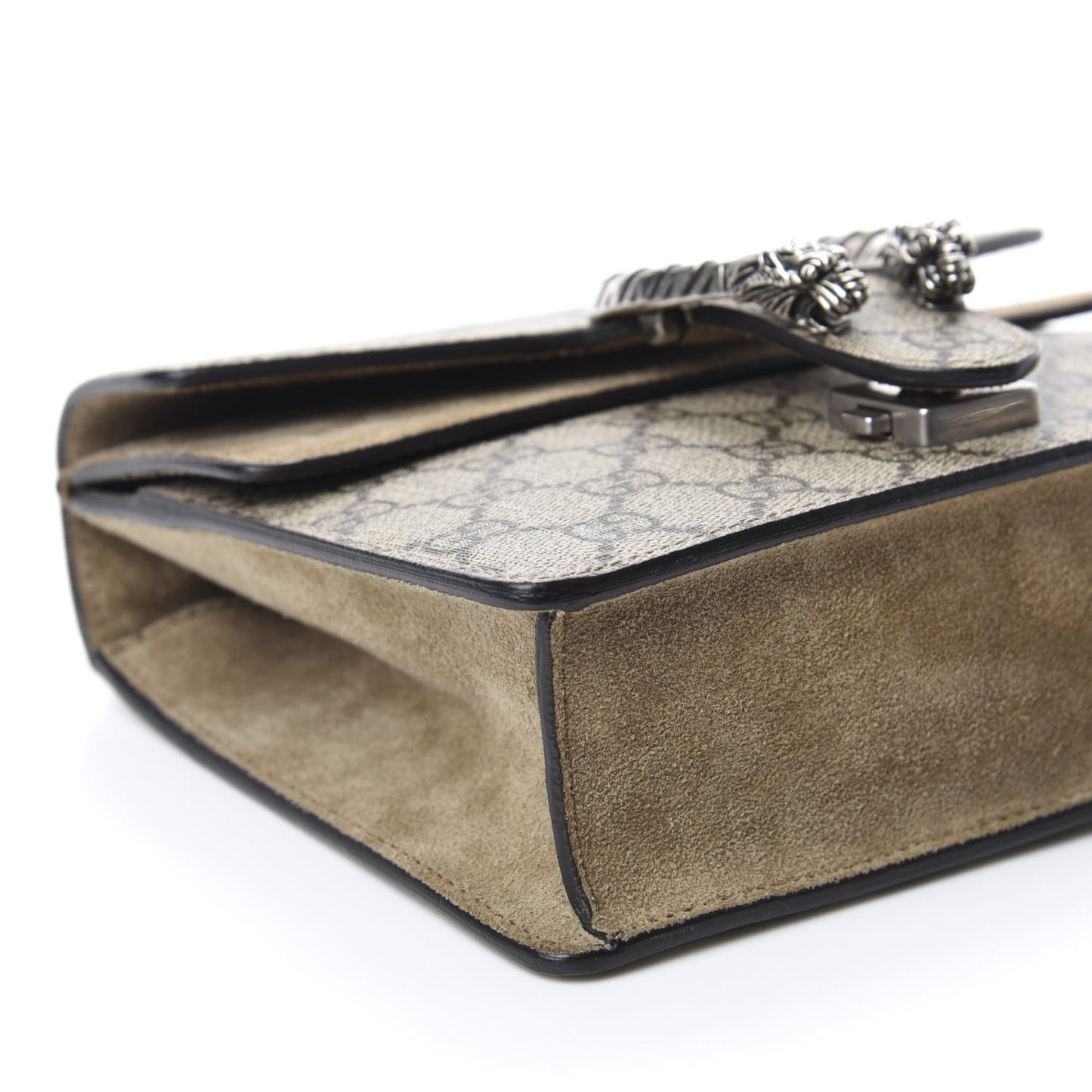 GG Supreme Monogram Mini Dionysus Shoulder Bag Taupe