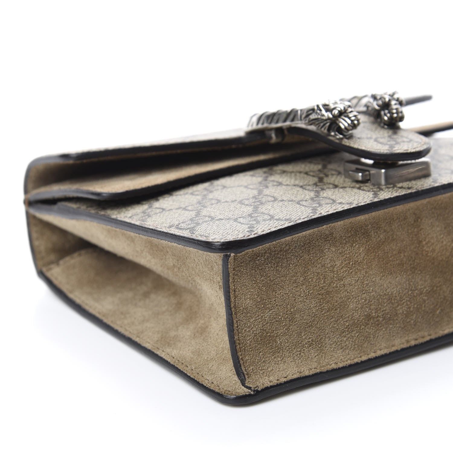 Gucci GG Supreme Monogram Mini Dionysus Shoulder Bag Taupe 6 of 10