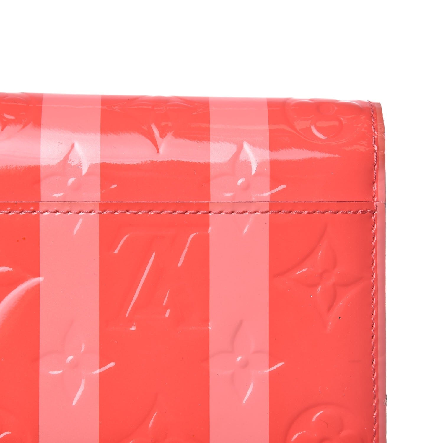 Louis Vuitton Vernis Rayures Sarah Wallet NM Poppy 8 of 10