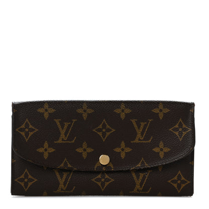 Louis Vuitton Monogram Emilie Wallet Fuchsia 1 of 9