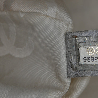 Chanel Caviar Bekko Chain Tote White 7 of 9