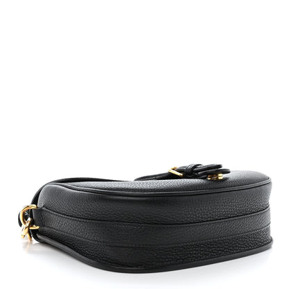 Christian Dior Grained Calfskin Medium Bobby Flap Navy Blue 4 of 12