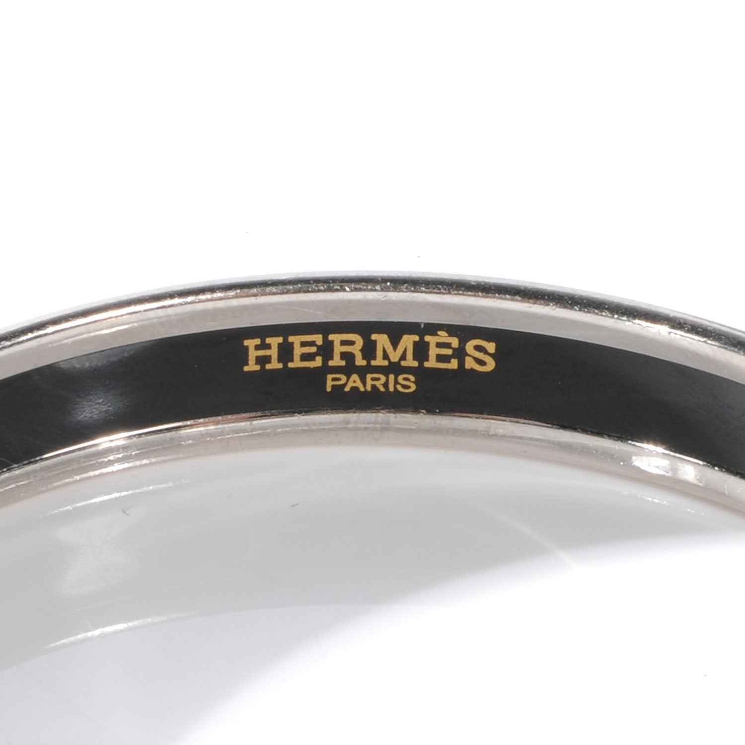 Hermes Enamel Printed Balcons du Guadalquivir Narrow Bracelet 65 3 of 5