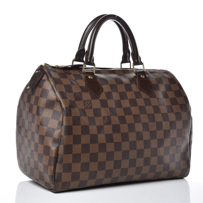 Louis Vuitton Damier Ebene Speedy 30 3 of 16