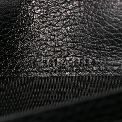 Gucci Calfskin Mini Dionysus Chain Wallet Black 6 of 12